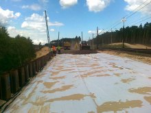 Budowa toru objazdowego nr 18 Kutno-Piła - 3/6